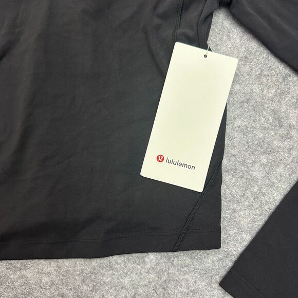 Lululemon Align Long Sleeve BLK Black Womens Size 12 New - Picture 2 of 8